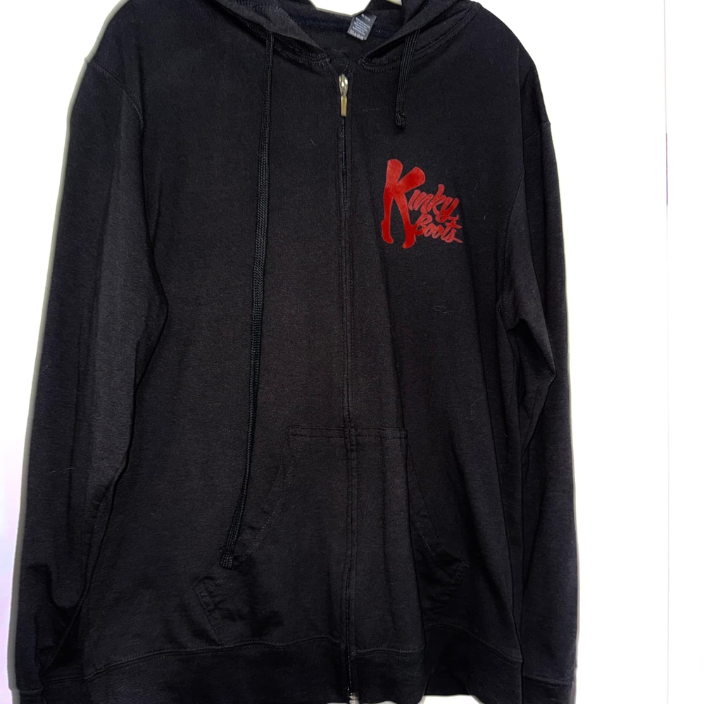 Kinky Boots Black Full Zip Hoodie XL